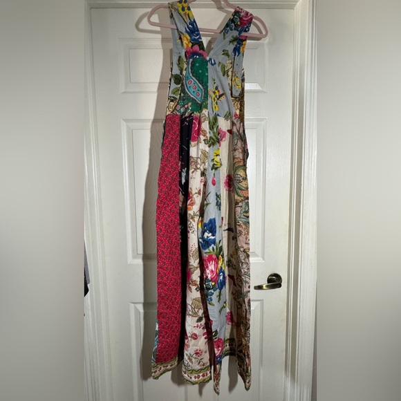 Patchwork overalls by Rahabe Rope NWOT - Picture 7 of 16